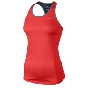 Nike Dri Fit Racer Running Tank   Womens   Running   Clothing   Fusion Red/Armory Slate/Armory Navy
