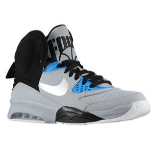 Nike Air Ultimate Force   Mens   Basketball   Shoes   Wolf Grey/Black/Photo Blue/Metallic Silver