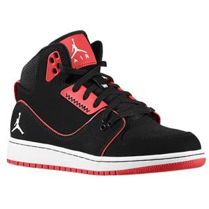 Jordan 1 Flight 2   Boys Grade School   Basketball   Shoes   Black/Infrared 23/Pure Platinum/Black