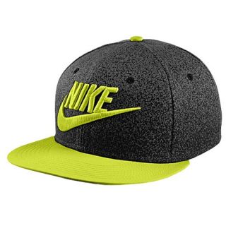 Nike Printed Futura Snapback Cap   Mens   Casual   Accessories   Dark Grey/Black/Venom Green