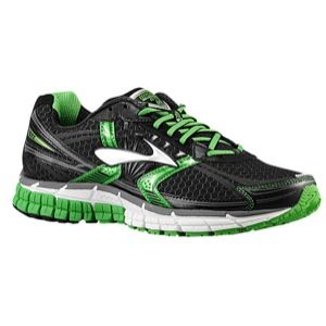 Brooks Adrenaline GTS 14   Mens   Running   Shoes   Black/Speed Green/Silver