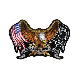 "All Gave Some, Some Gave All" Eagle POW MIA  Back Patch 
