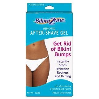 Bikini Zone Medicated After Shave Gel, Anti Bumps, 1 oz (28 g) Health & Personal Care