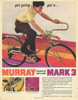 Get Going   Get a Murray Mark 3 bicycle ad 1970 Entertainment Collectibles