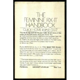 The Feminine Fix It Handbook Kay B. Ward Books