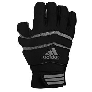adidas Big Ugly 0.5 Half Finger Lineman Gloves   Mens   Football   Sport Equipment   Black/Grey