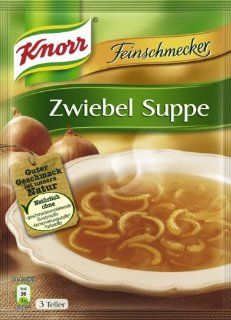 3 pack Knorr Feinschmecker Zwiebel Suppe (3x2 Oz) Onion Soup Fix  Vegetable Soups  Grocery & Gourmet Food