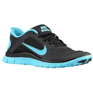Nike Free 4.0 V3   Mens   Running   Shoes   Black/Gamma Blue
