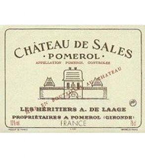Chateau De Sales Pomerol 2010 750ML Wine
