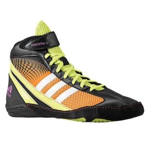 adidas Response 3.1   Mens   Wrestling   Shoes   Bahia Orange/Black/Bahia Glow