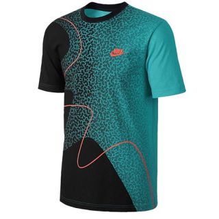 Nike Q SN+ Zoom Sophomore T Shirt   Mens   Casual   Clothing   Turbo Green/Lasor Crimson