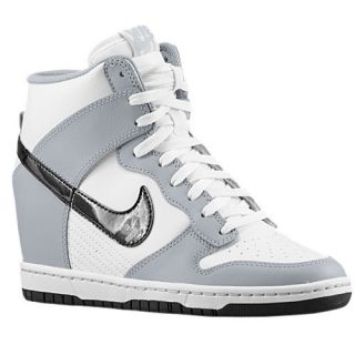 Nike Dunk Sky Hi   Womens   Basketball   Shoes   Wolf Grey/White/Black