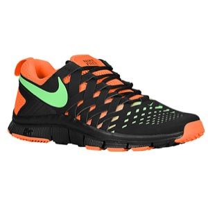 Nike Free Trainer 5.0   Mens   Training   Shoes   Black/Neo Lime/Total Orange
