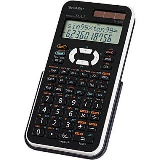 Sharp EL520XBWH 12 Digit Scientific Calculator