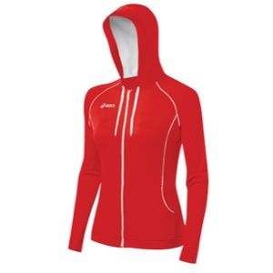 ASICS Alana Jacket   Womens   Volleyball   Clothing   Red/White