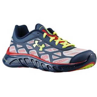 Under Armour Spine Vice   Boys Grade School   Running   Shoes   Midnight Navy/Red/Black/High Vis Yellow