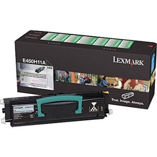 Lexmark E450H11A Return Program Toner Cartridge, High Yield