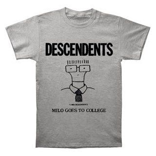 Descendents Milo Goes To College T shirt Music Fan T Shirts Clothing