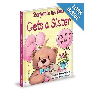Benjamin the Bear Gets a Sister Nancy Shakespeare 9781620863169  Kids' Books