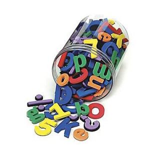 Chenille Craft Letters and Numbers, Magnetic Foam