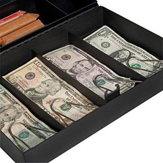 Barska Cash Box with Six Compartment Tray and Four Bill Holder