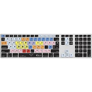 KB Covers Avid Media Composer Keyboard Cover With Number Pad For Notebook Keyboard, Clear