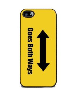 Goes Both Ways, Bisexual Pride   iPhone 5 or 5s Cover, Cell Phone Case   Black Cell Phones & Accessories