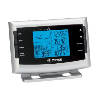Meade Instruments Personal Wireless Weather Station with Atomic Clock   Weather Stations