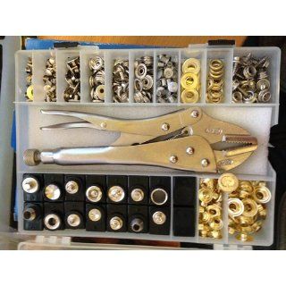 Seasense Canvas Fastener Kit 450 Pieces Plus Tools  Boating Tools  Sports & Outdoors