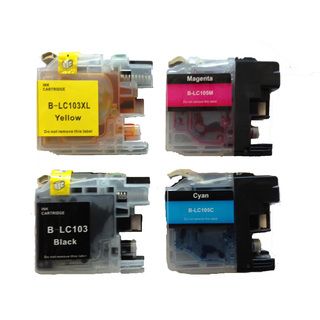 Brother Ink Cartridge 4 pack For Brother, 1 set
