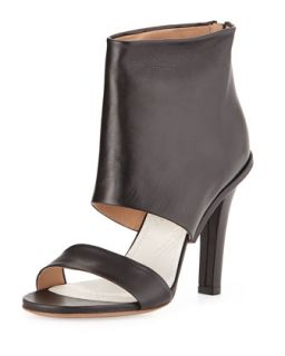 Leather High Heel Sandal, Black   Maison Martin Margiela   Black (38.0B/8.0B)