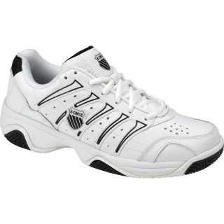 K Swiss Mens Grancourt II Tennis Shoe   Size 11medium, White/black/blue