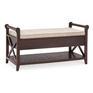Bench Threshold Vincent Entryway Bench   Brown