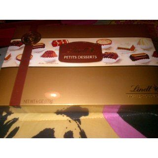 Lindt PETITS DESSERTS 6OZ BOX  Chocolate Truffles  Grocery & Gourmet Food