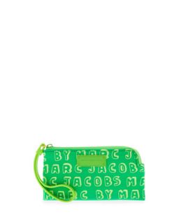 Logo Zip Smart Phone Wristlet Case, Parakeet Green   MARC by Marc Jacobs  