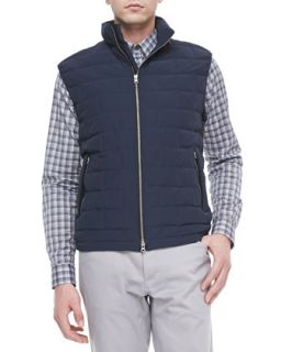 Mens Luga Quilted Vest in Clintwood, Eclipse   Theory   Eclipse (MEDIUM)