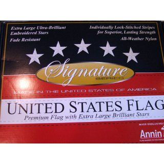 Signature American Flag  Us Flags  Patio, Lawn & Garden