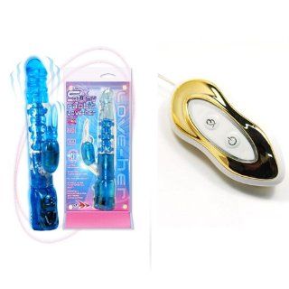 Squirmy Rabbit Love Her   Blue and Peanut Vibrator Combo Health & Personal Care