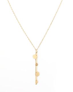 14k Gold Boho Bar Necklace   Lana   Gold (14k )