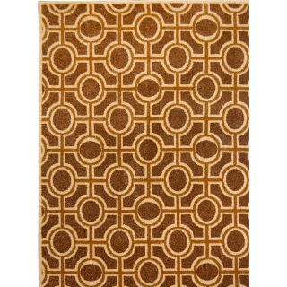 Antique Transitional Brown Area Rug (710 X 1010)