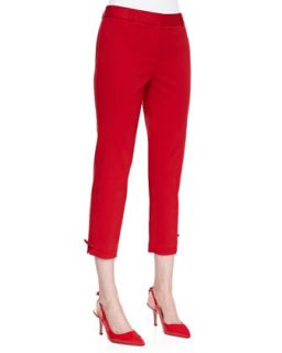 Womens jackie capri pants, lacquer red   kate spade new york   Lacquer red (2)