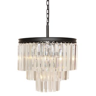 Vanersborg Crystal/metal Chandelier