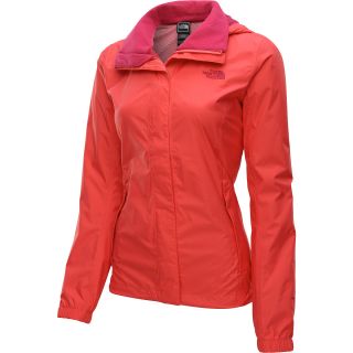 THE NORTH FACE Womens Resolve Rain Jacket   Size Small, Rambutan Pink