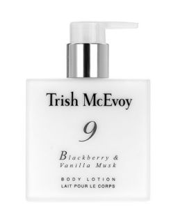 #9 Blackberry & Vanilla Musk Body Lotion   Trish McEvoy   White