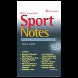 Sport Notes  Field and Clinical Examination Guide