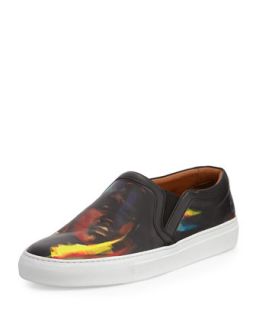 Mens Lady Print Leather Skate Shoe   Givenchy   Multi (43/10D)