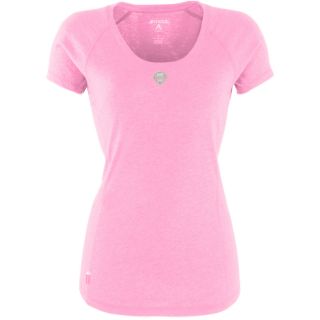 Antigua Philadelphia Phillies Womens Pep Shirt   Size Large, Mid Pink Heather