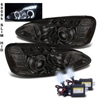 6000k Slim Xenon HID Kit+04 08 Grand Prix Halo LED Smoke Projector Head Lights Automotive