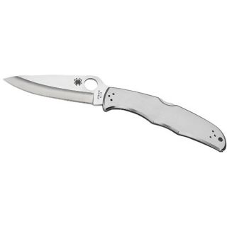 Spyderco Endura4 Stainless Steel Plain Edge Knife (4004409)