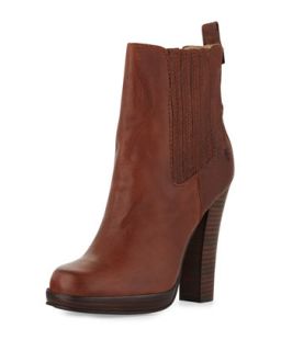 Donna Stacked Heel Chelsea Boot, Copper   Frye   Copper (40.0B/10.0B)
